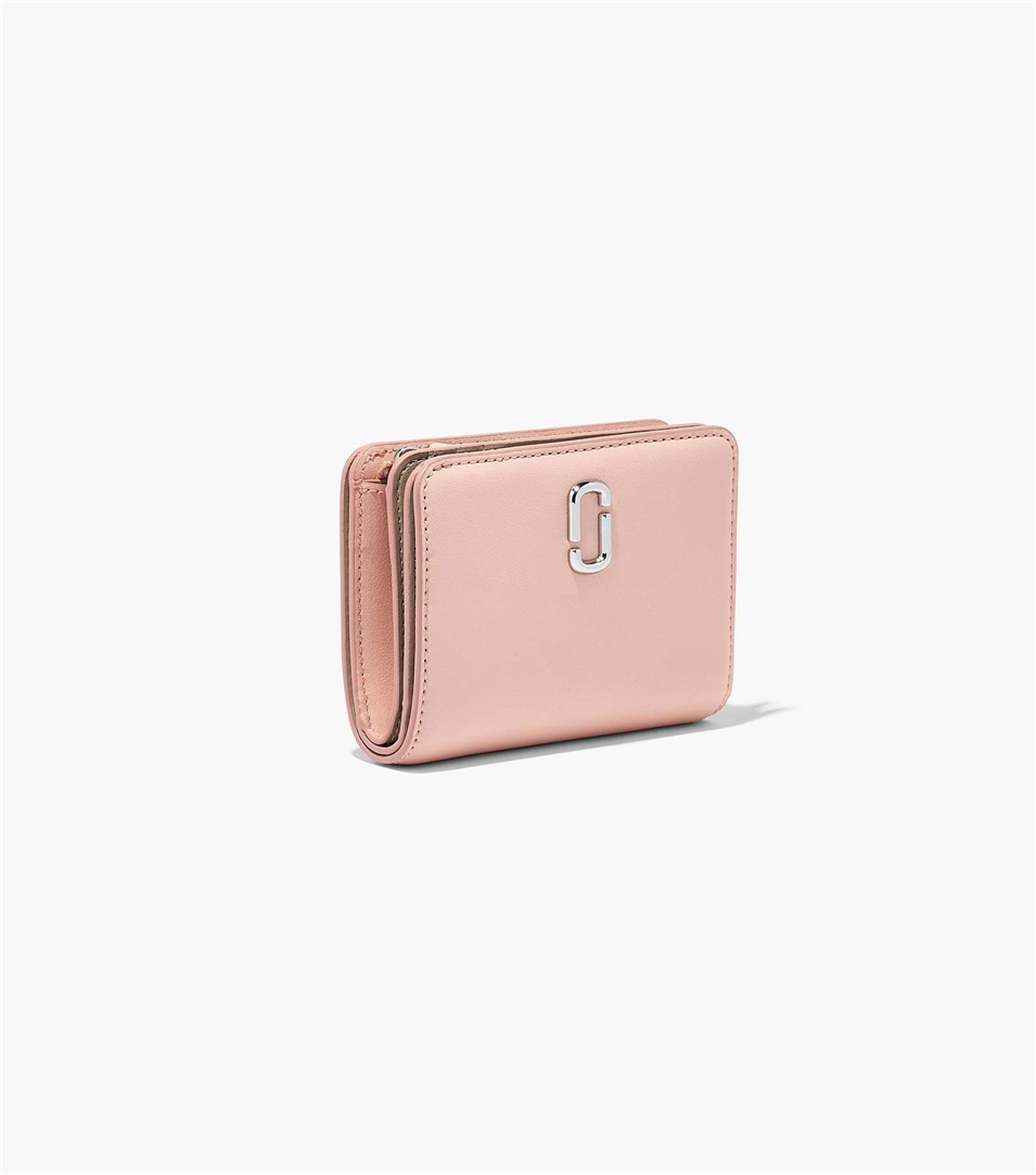 Carteras Marc Jacobs The J Marc Mini Compact Mujer Rosas | Peru-72019