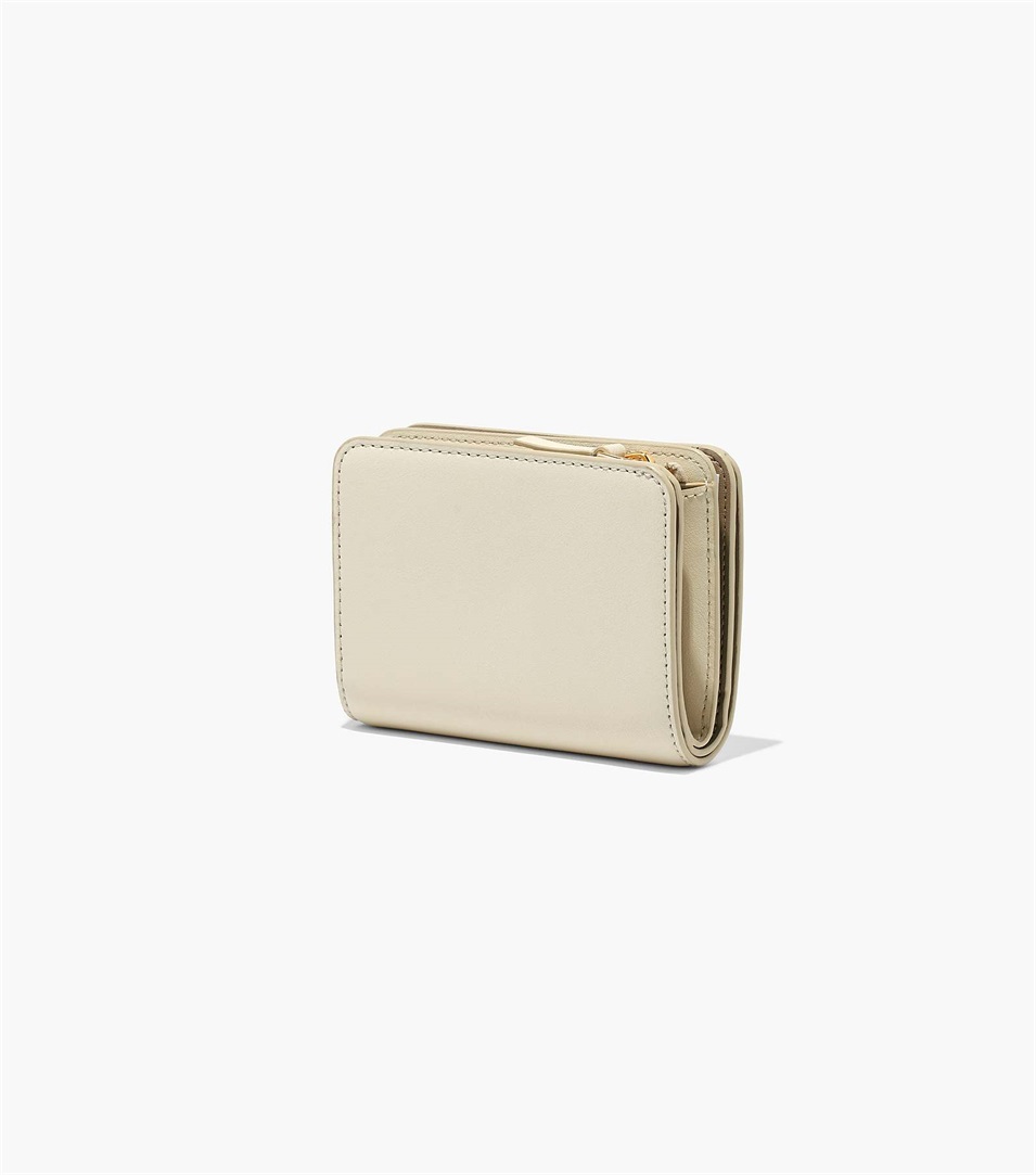 Carteras Marc Jacobs The J Marc Mini Compact Mujer Blancas | Peru-84765