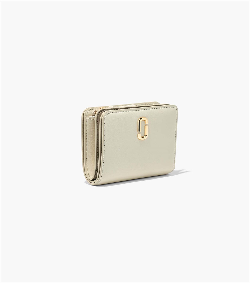 Carteras Marc Jacobs The J Marc Mini Compact Mujer Blancas | Peru-84765