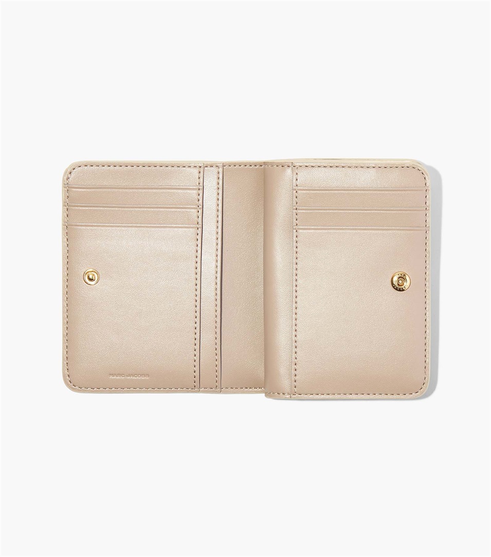 Carteras Marc Jacobs The J Marc Mini Compact Mujer Blancas | Peru-84765