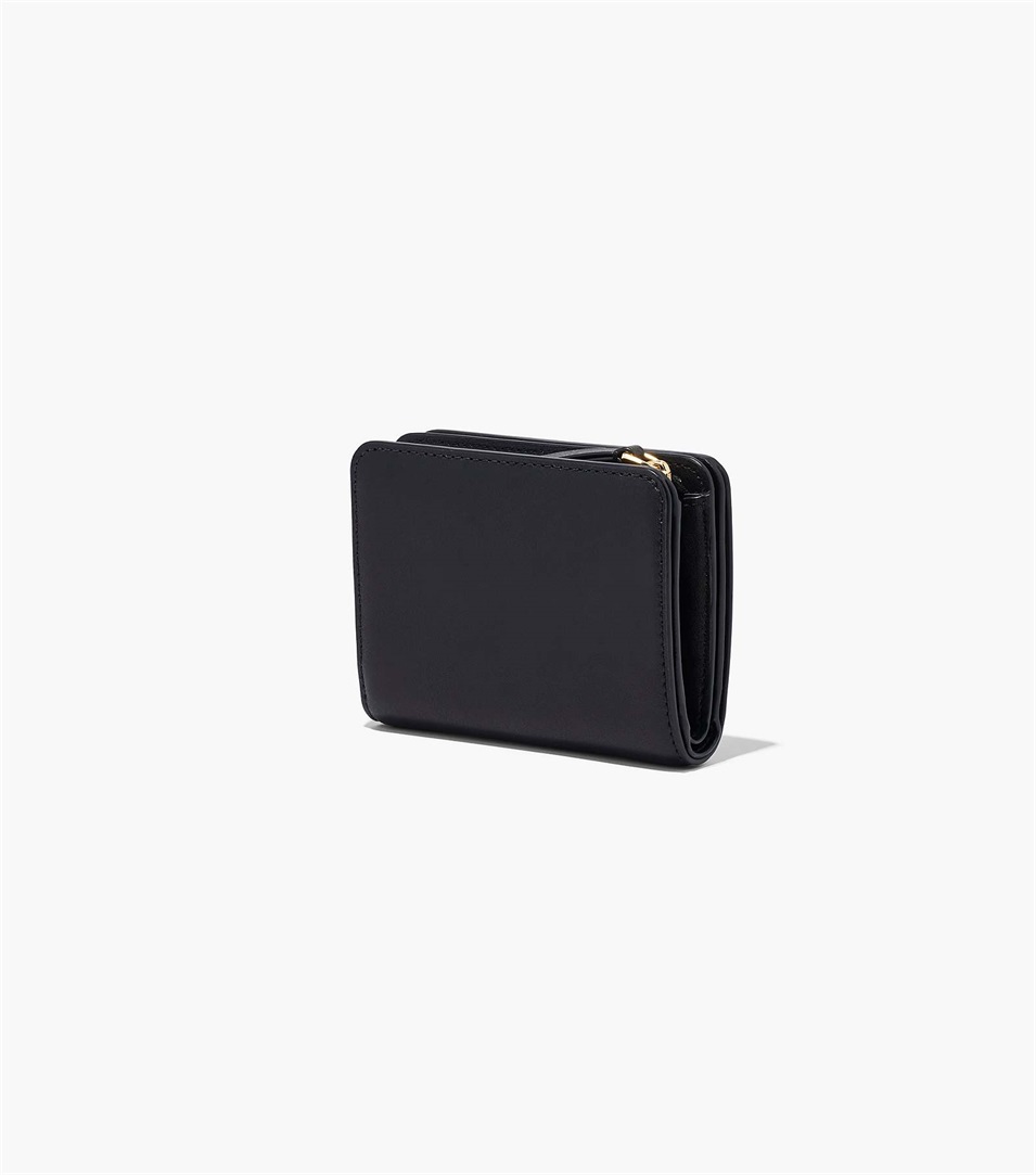 Carteras Marc Jacobs The J Marc Mini Compact Mujer Negras | Peru-92581