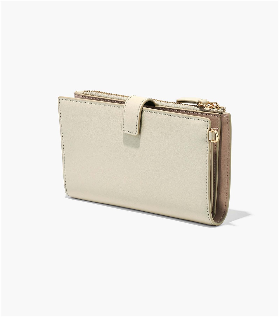 Carteras Marc Jacobs The J Marc Phone Wristlet Mujer Blancas | Peru-14608