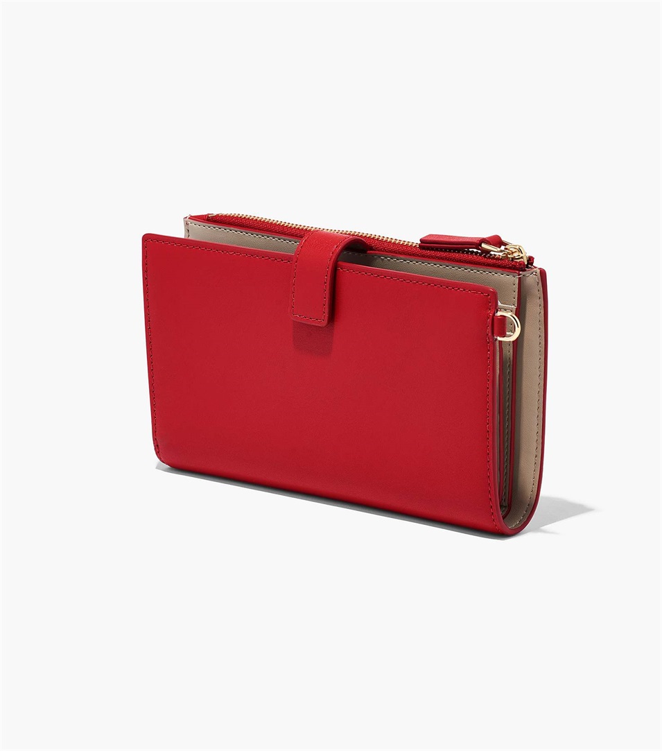 Carteras Marc Jacobs The J Marc Phone Wristlet Mujer Rojas | Peru-20569