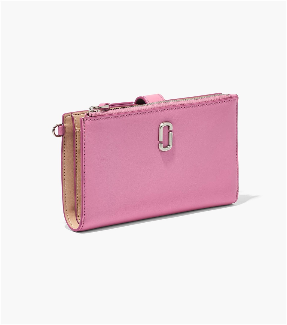 Carteras Marc Jacobs The J Marc Phone Wristlet Mujer Rosas | Peru-46219