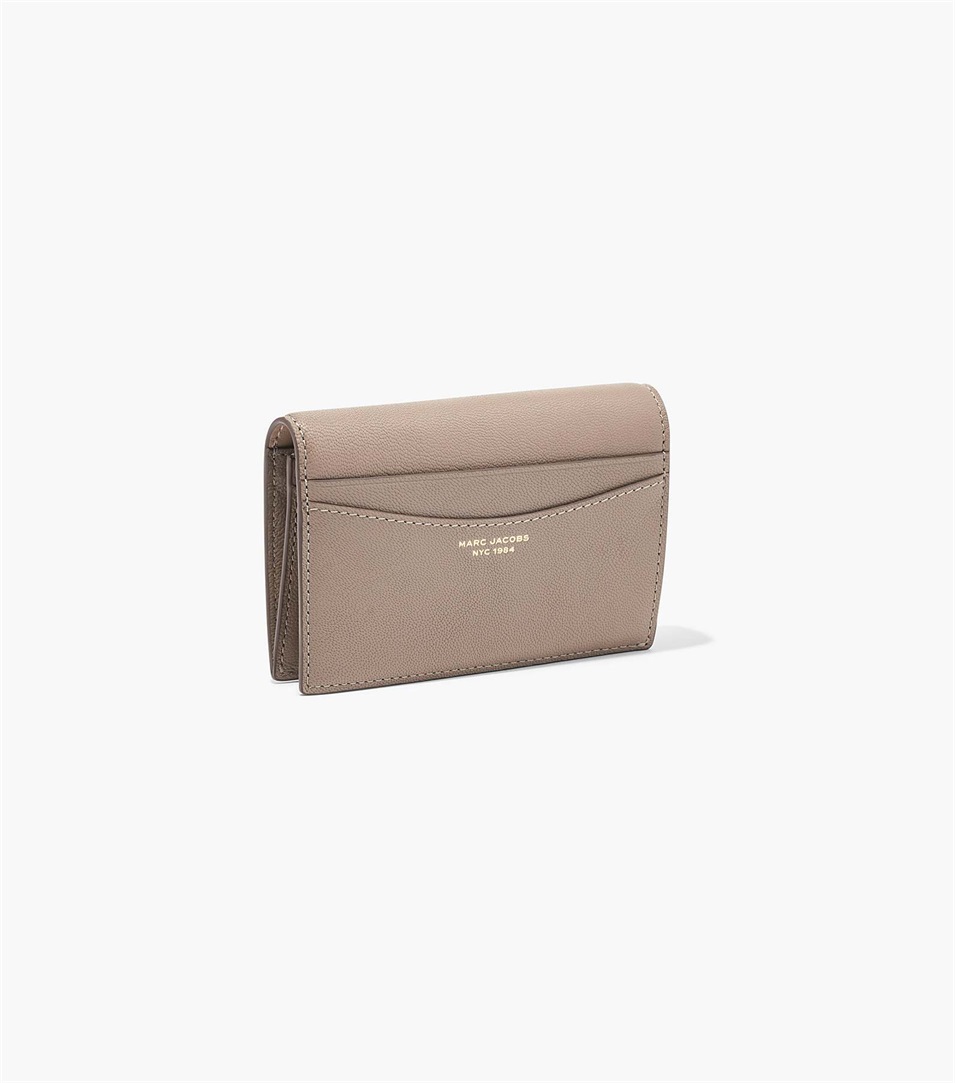 Carteras Marc Jacobs The Slim 84 Bifold Mujer Marrones | Peru-92138