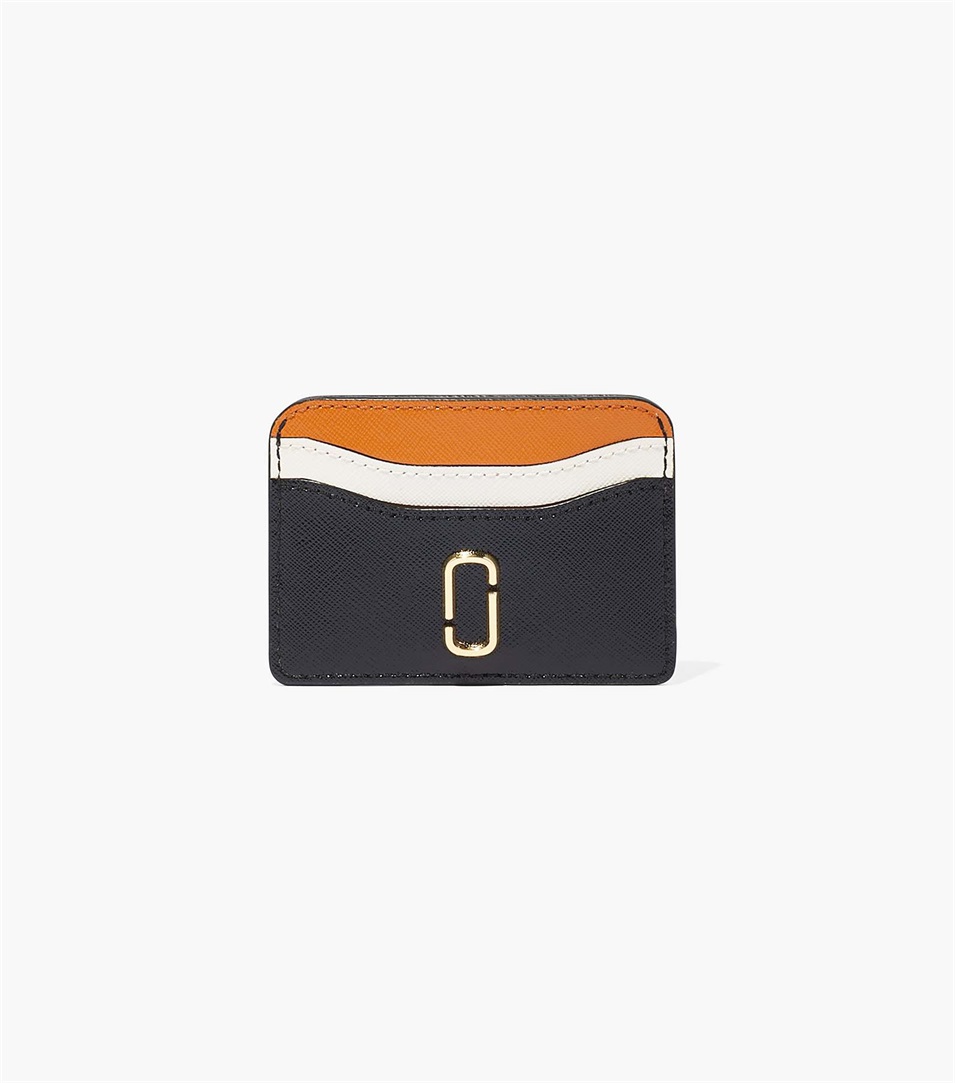 Carteras Marc Jacobs The Snapshot Card Case Mujer Negras Naranjas Multicolor | Peru-83146