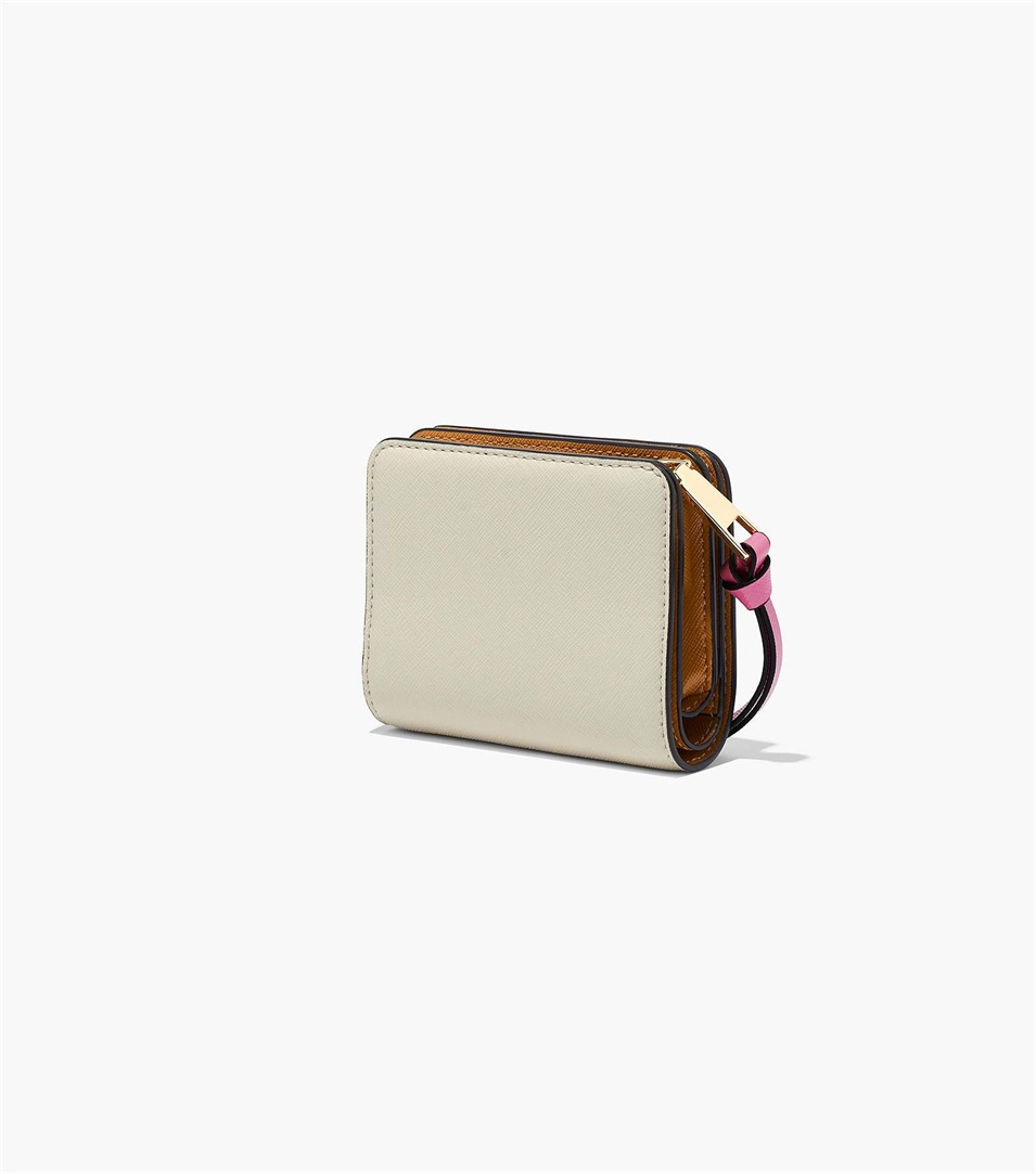 Carteras Marc Jacobs The Snapshot Mini Compact Mujer Rosas Multicolor | Peru-20135