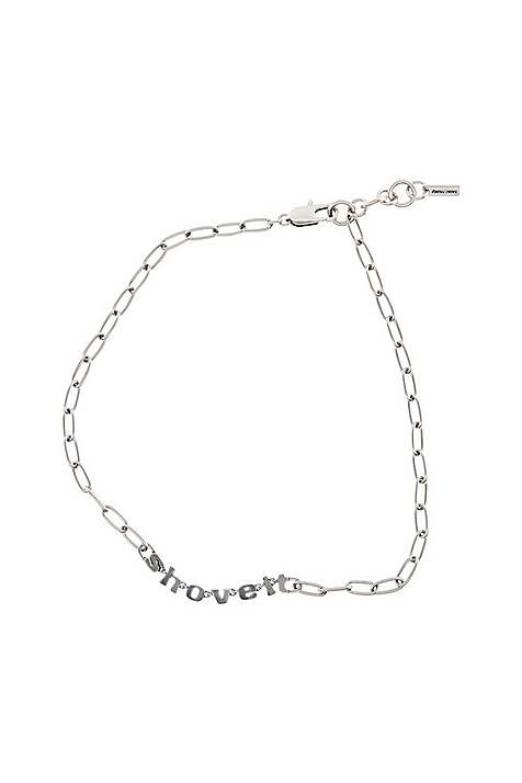 Collar Marc Jacobs Shove It Mujer Plateadas | Peru-24153