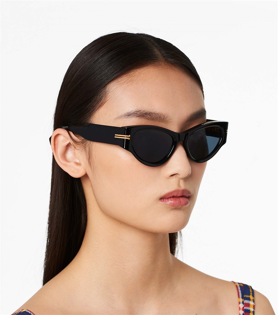 Gafas de Sol Marc Jacobs Icon Cat Eye Mujer Negras | Peru-67302