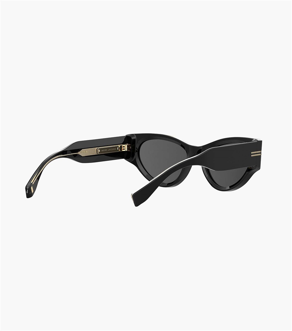 Gafas de Sol Marc Jacobs Icon Cat Eye Mujer Negras | Peru-67302