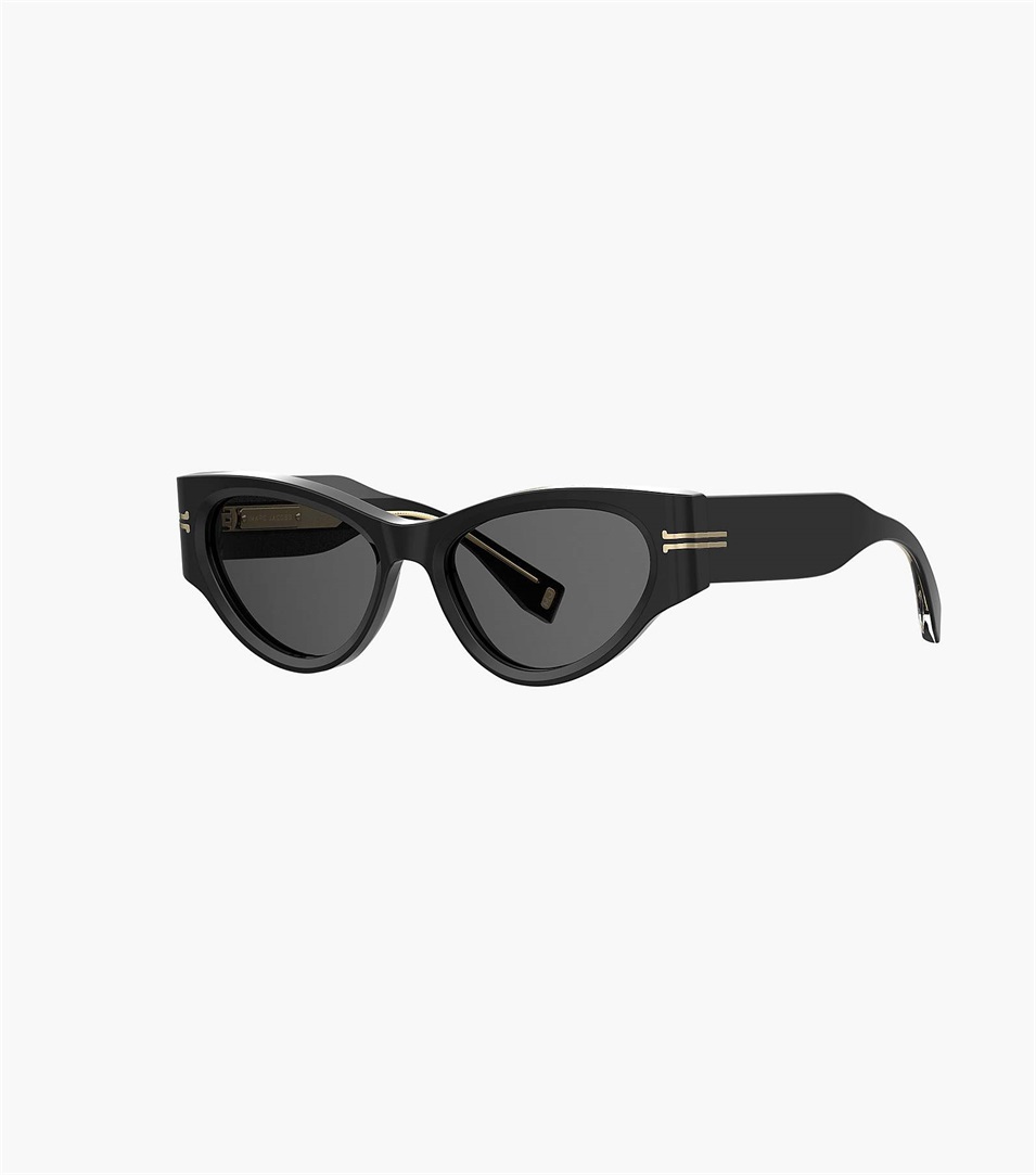 Gafas de Sol Marc Jacobs Icon Cat Eye Mujer Negras | Peru-67302