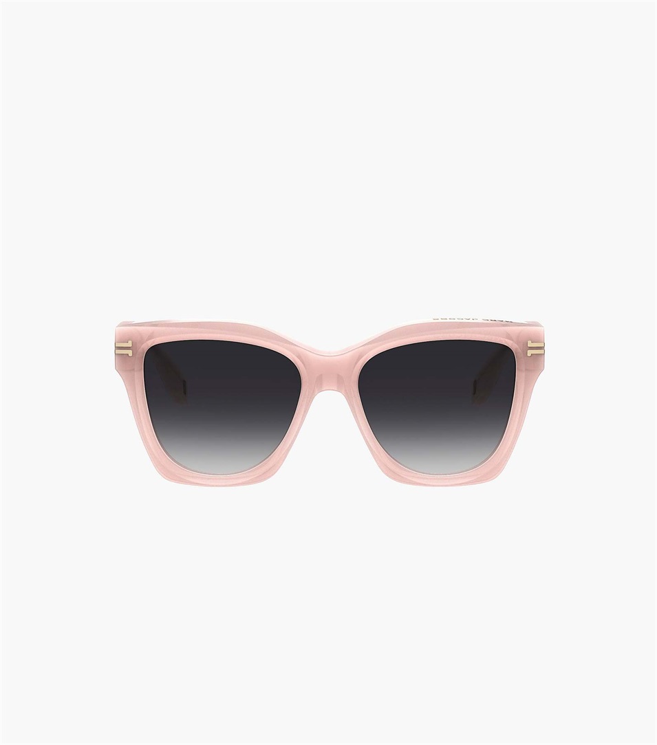 Gafas de Sol Marc Jacobs Icon Edge Oversized Square Mujer Rosas | Peru-16523