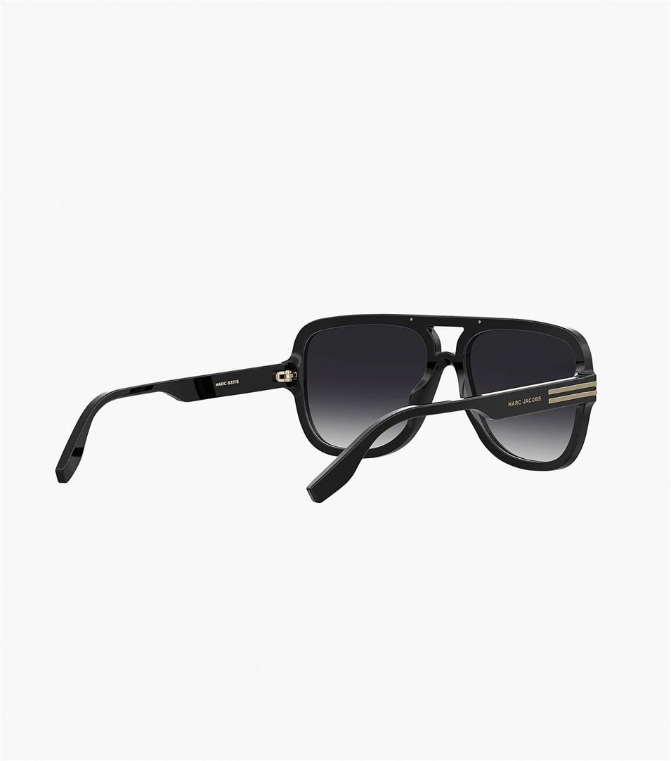 Gafas de Sol Marc Jacobs Icon Pilot Mujer Negras | Peru-82670