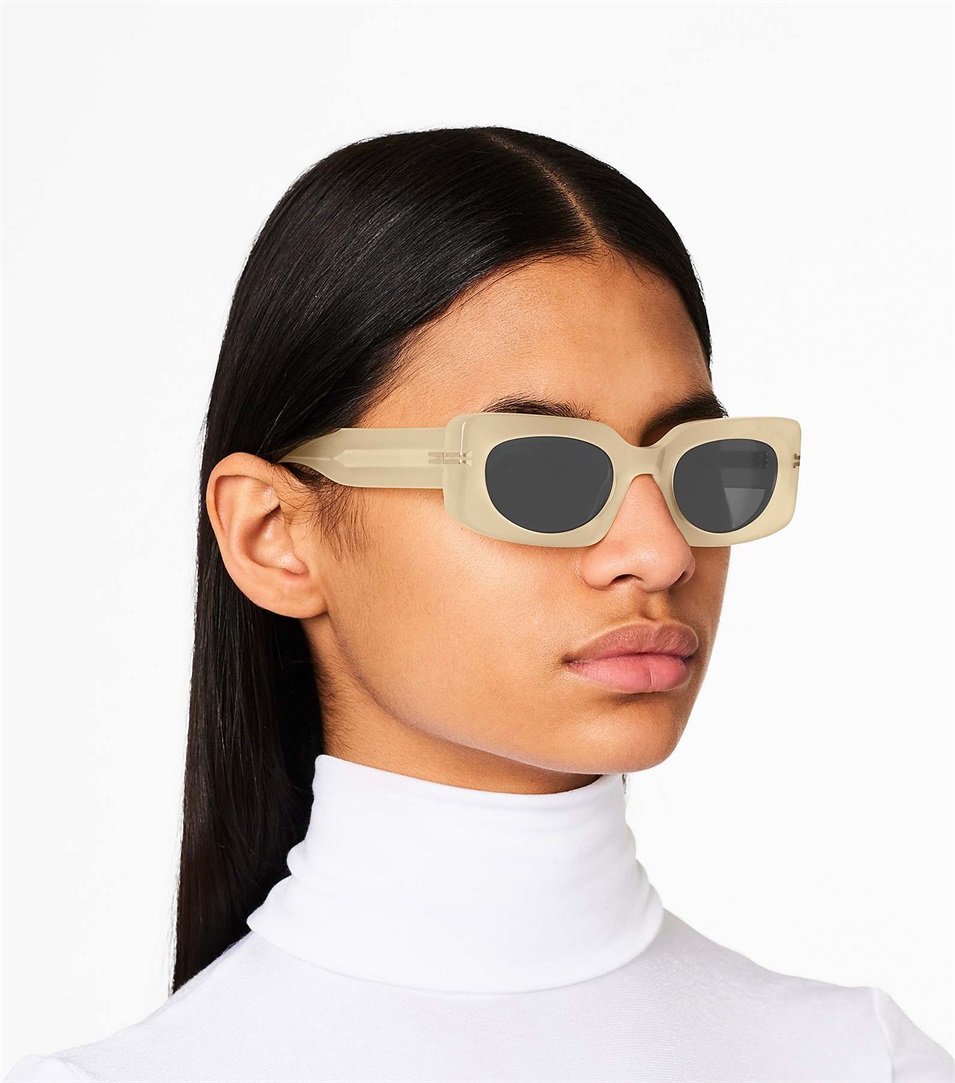 Gafas de Sol Marc Jacobs Icon Rectangular Mujer Amarillo | Peru-86031