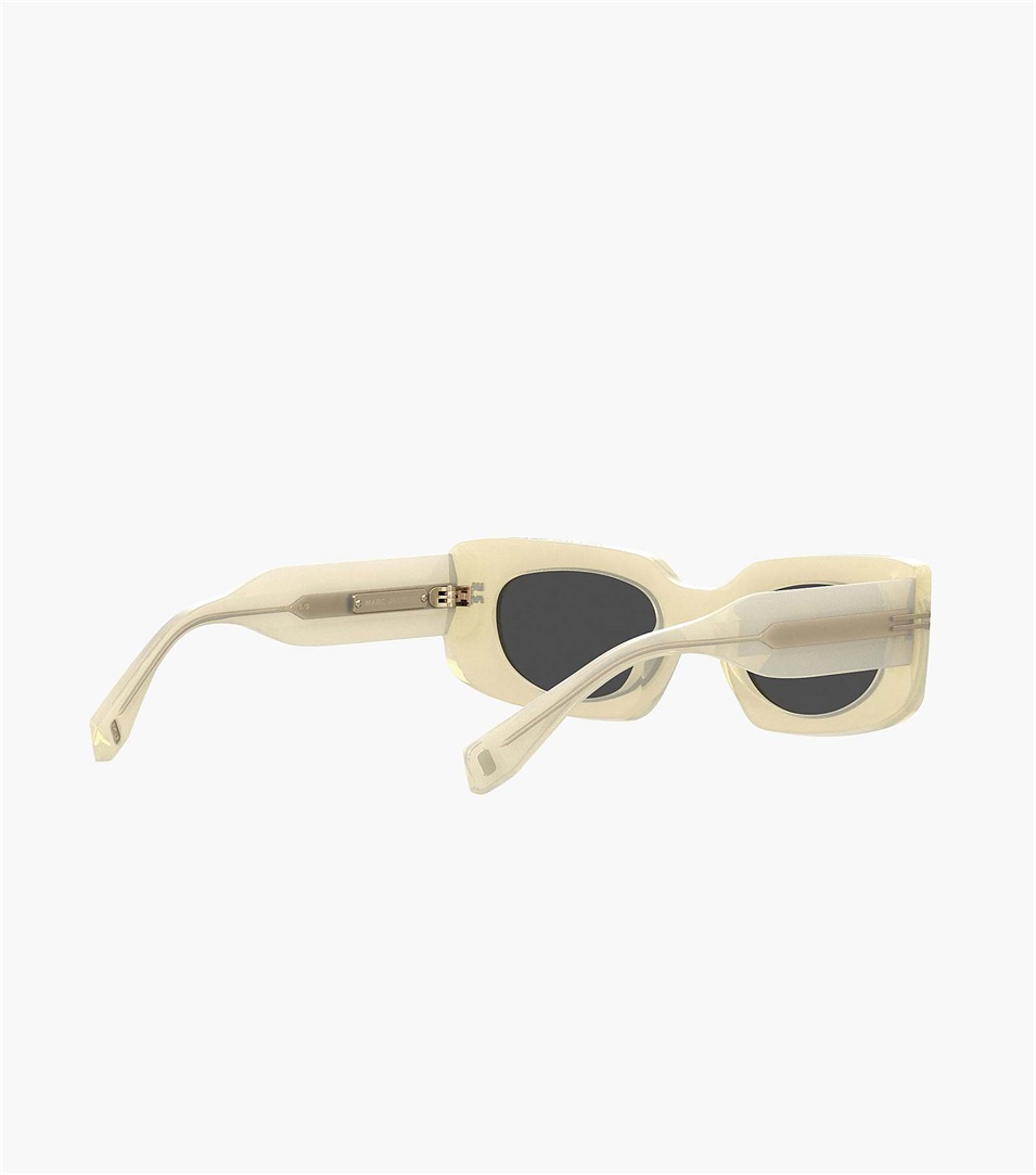 Gafas de Sol Marc Jacobs Icon Rectangular Mujer Amarillo | Peru-86031