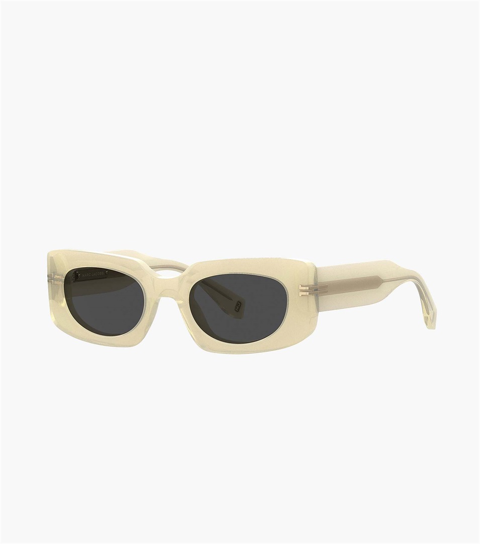 Gafas de Sol Marc Jacobs Icon Rectangular Mujer Amarillo | Peru-86031