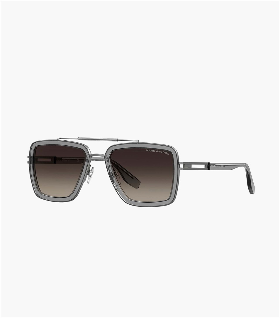 Gafas de Sol Marc Jacobs Icon Square Pilot Mujer Gris | Peru-94712