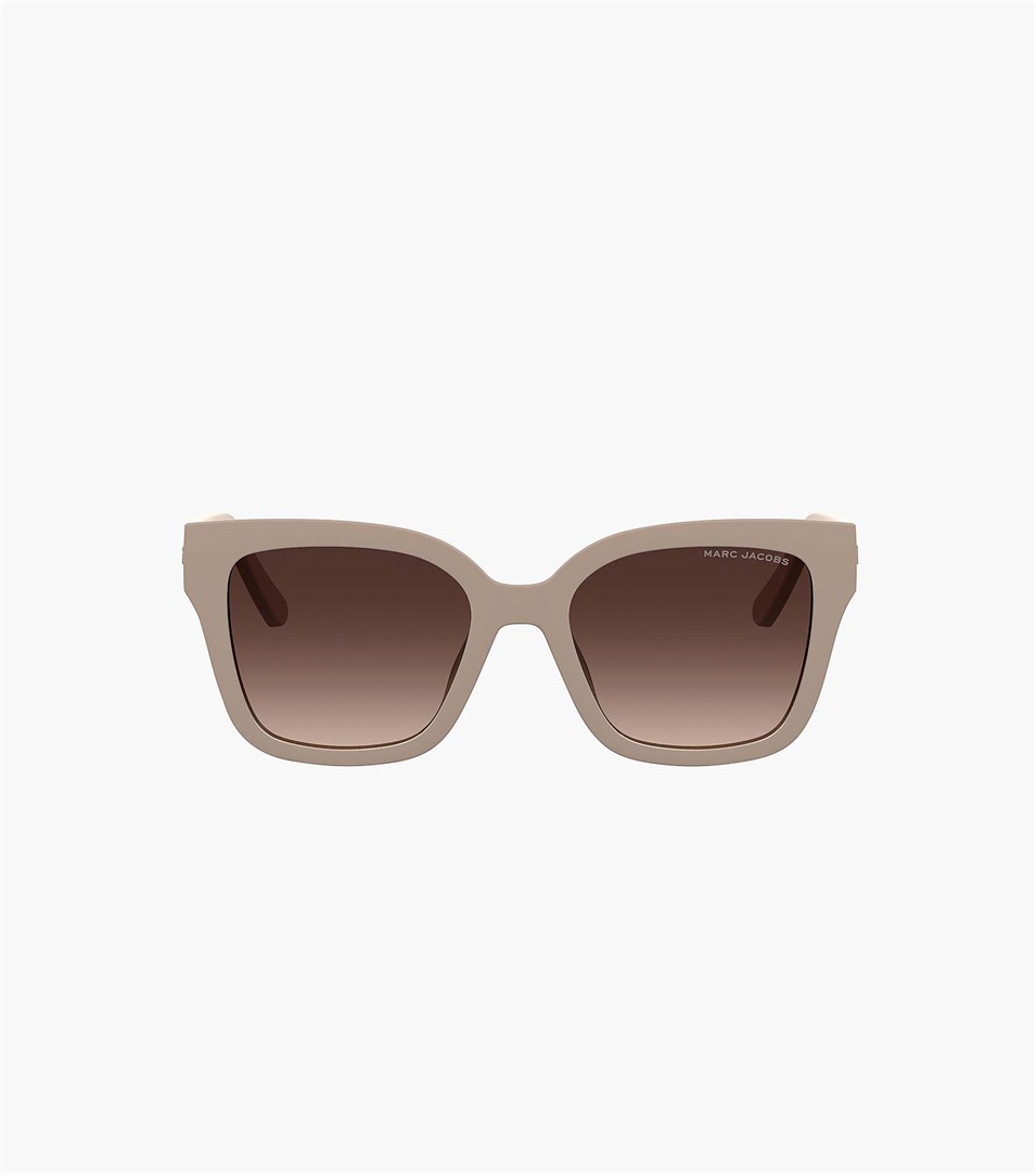 Gafas de Sol Marc Jacobs Square Mujer Beige | Peru-63902