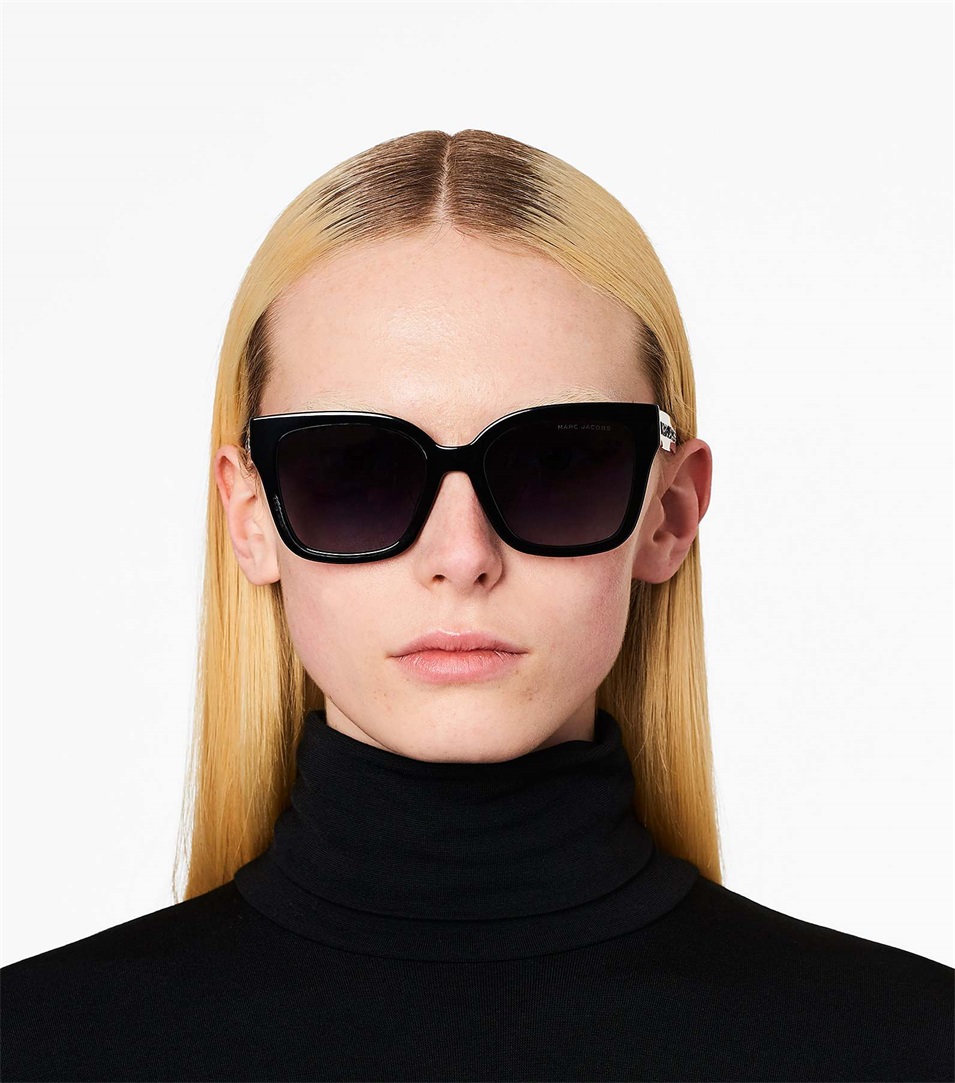 Gafas de Sol Marc Jacobs Square Mujer Negras | Peru-57160