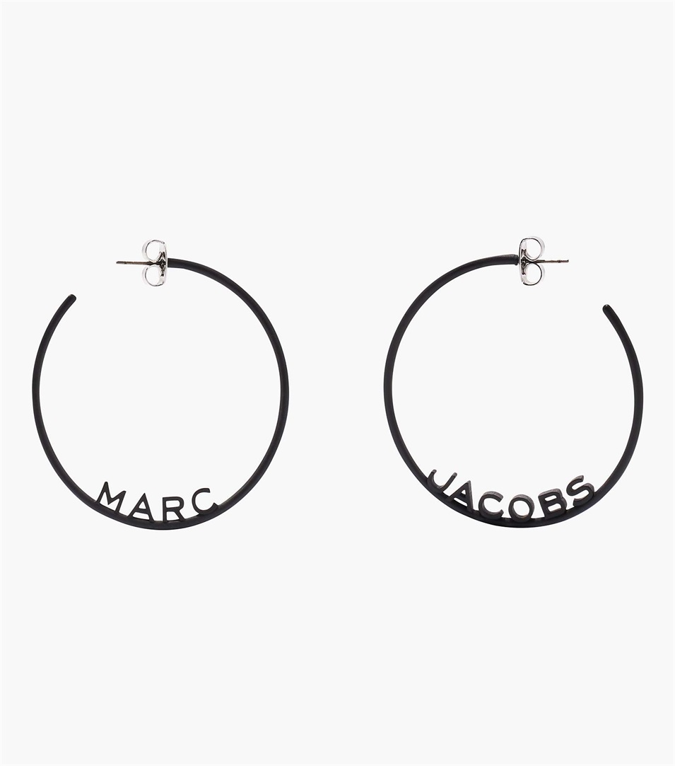 Hoops Marc Jacobs The Monogram DTM Mujer Negras | Peru-36952