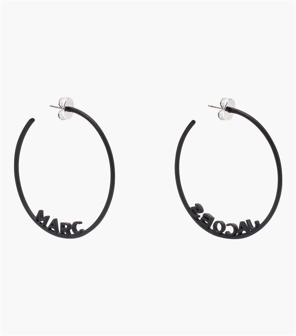 Hoops Marc Jacobs The Monogram DTM Mujer Negras | Peru-36952