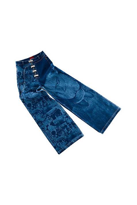 Jeans Marc Jacobs Around The Fur Mujer Azules | Peru-47802