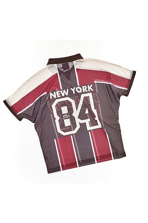 Jersey Marc Jacobs Football Mujer Rojas Marrones | Peru-13298