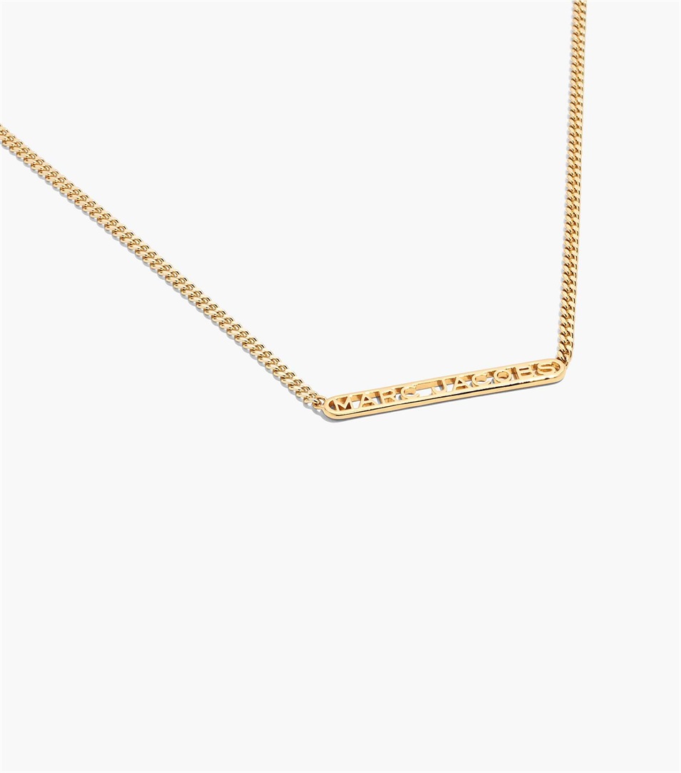 Joyería Marc Jacobs The Monogram Chain Mujer Doradas | Peru-04391