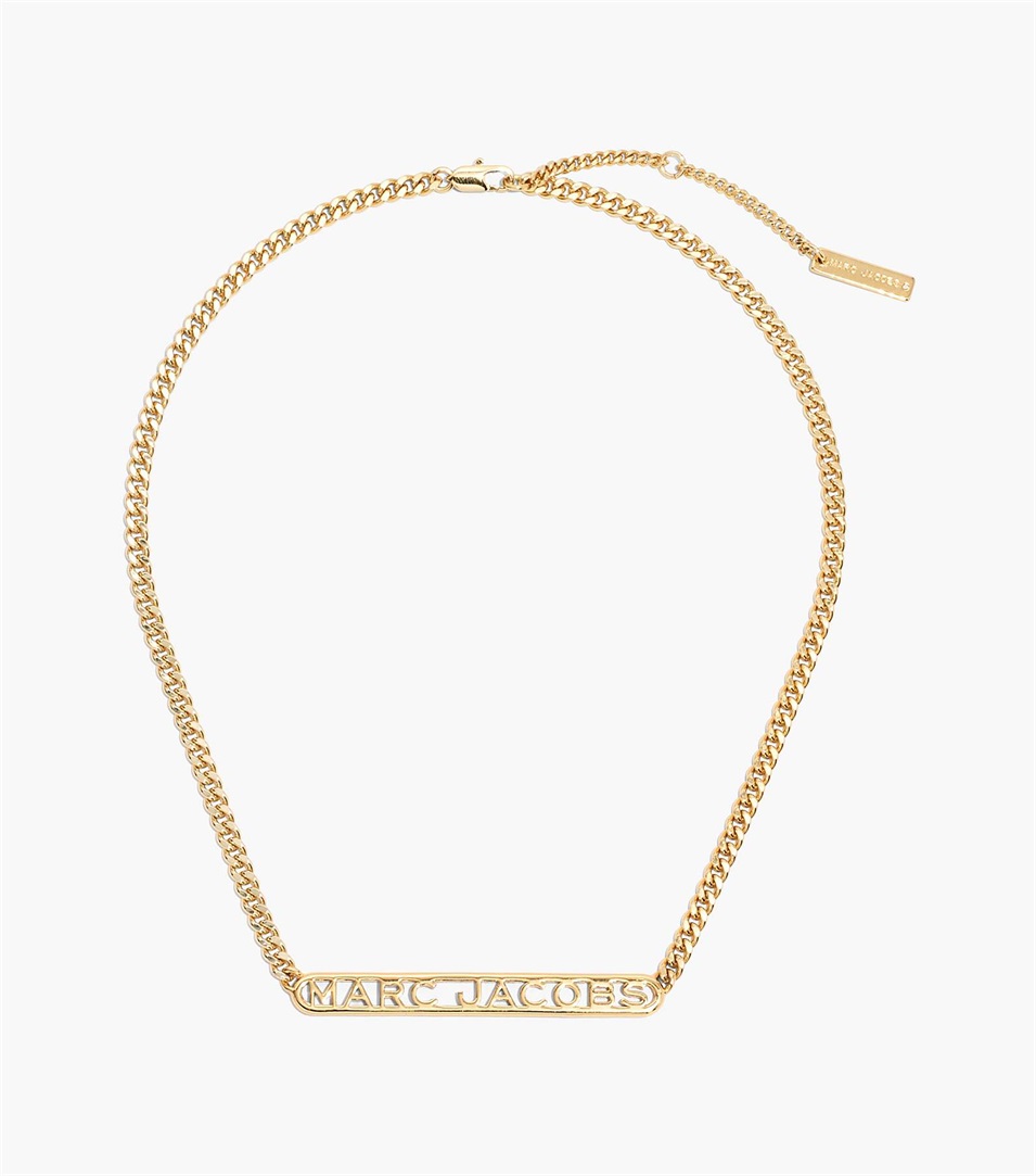 Joyería Marc Jacobs The Monogram Chain Mujer Doradas | Peru-04391