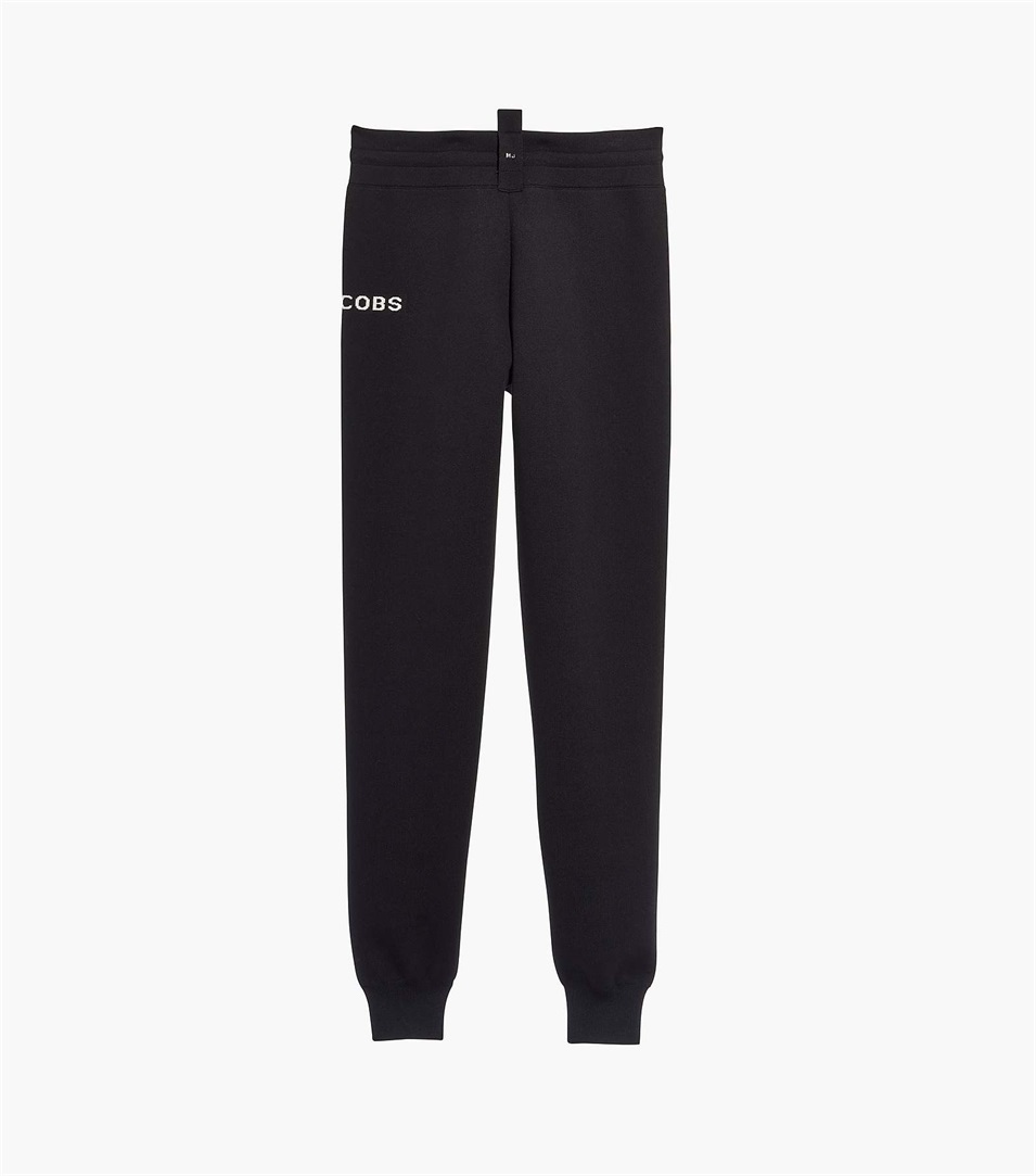 Pantalones Deportivos Marc Jacobs The Knit Mujer Negras | Peru-60371