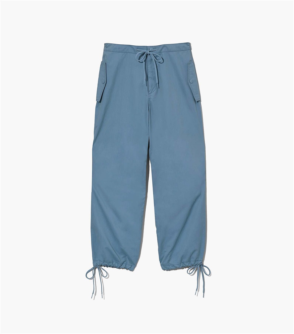 Pantalones Marc Jacobs The Baggy Drawstring Mujer Azules Gris | Peru-65123