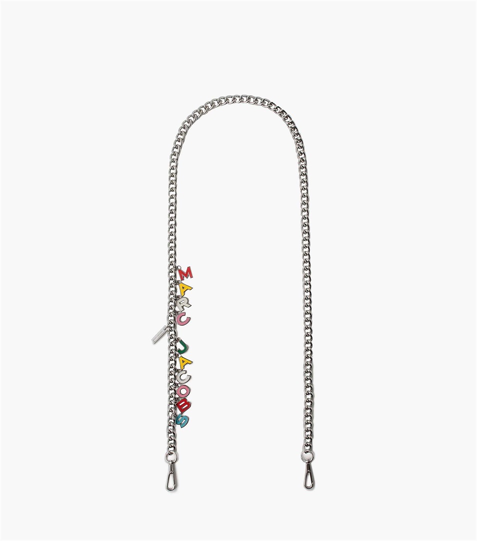 Strap Marc Jacobs The Charm Chain Crossbody Mujer Multicolor | Peru-03487