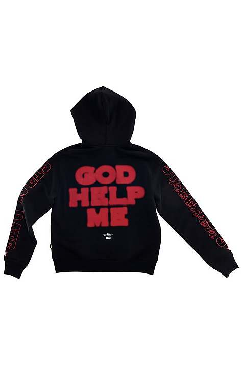 Sudadera Con Capucha Marc Jacobs God Help Me Zip Up Mujer Negras | Peru-60123