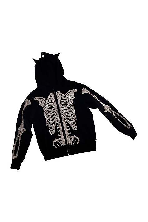 Sudadera Con Capucha Marc Jacobs Skeleton Knit Mujer Negras | Peru-29860