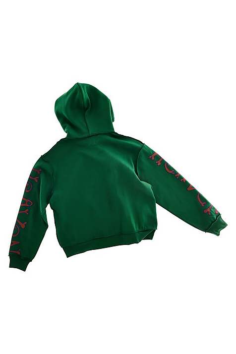 Sudadera Con Capucha Marc Jacobs Skull Zip Up Mujer Verde Oscuro | Peru-05247