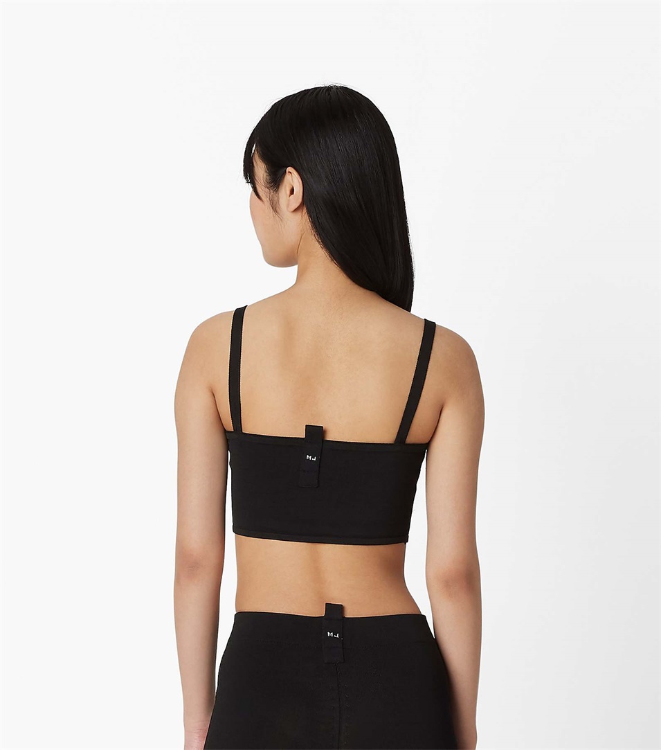 Sujetador Bandeau Marc Jacobs The Mujer Negras | Peru-80136