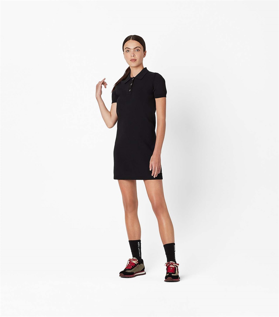 Vestido Marc Jacobs The Tennis Mujer Negras | Peru-24703