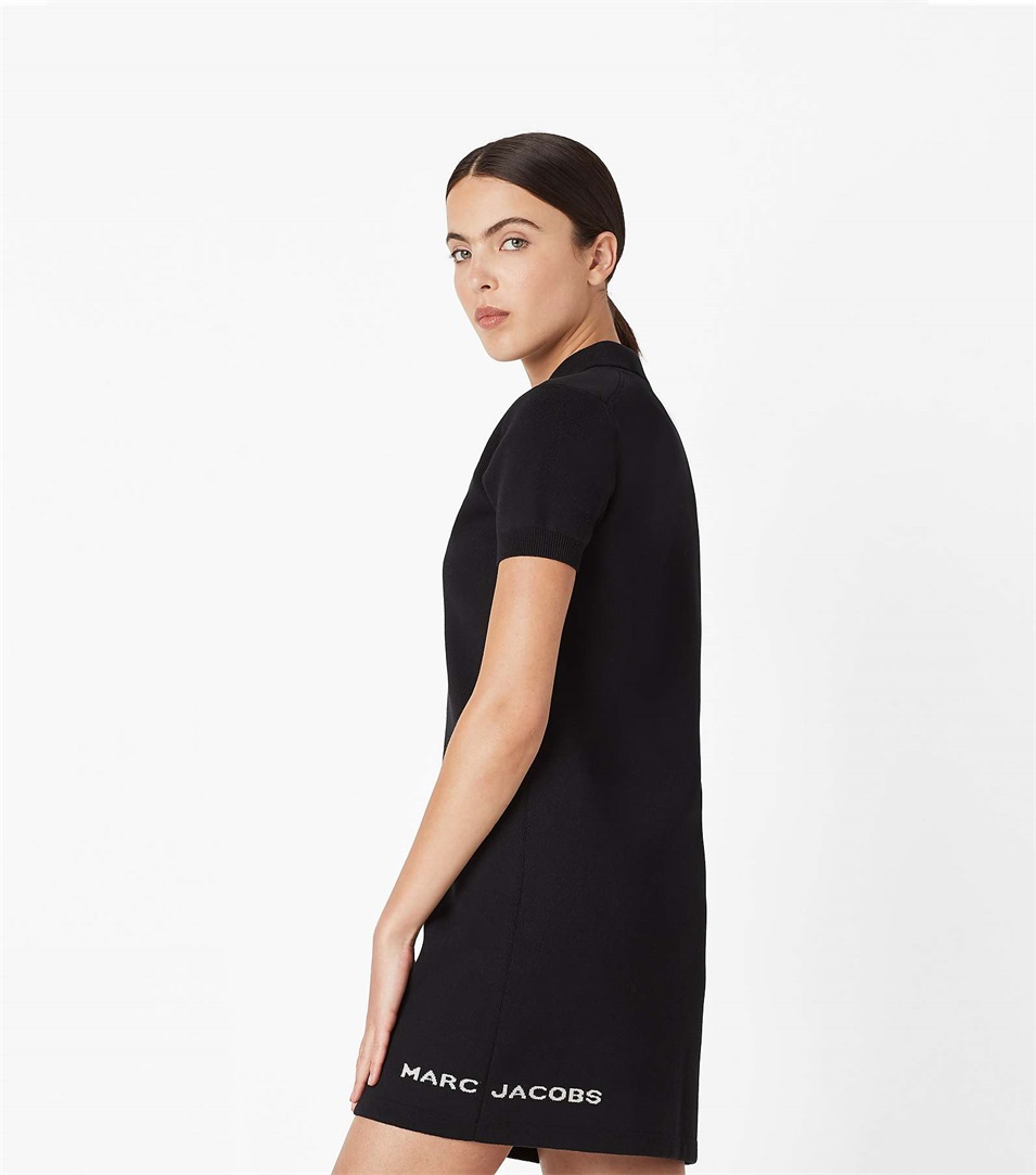 Vestido Marc Jacobs The Tennis Mujer Negras | Peru-24703