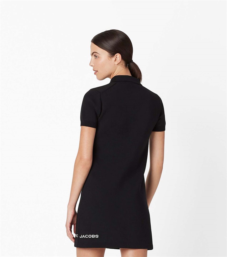 Vestido Marc Jacobs The Tennis Mujer Negras | Peru-24703