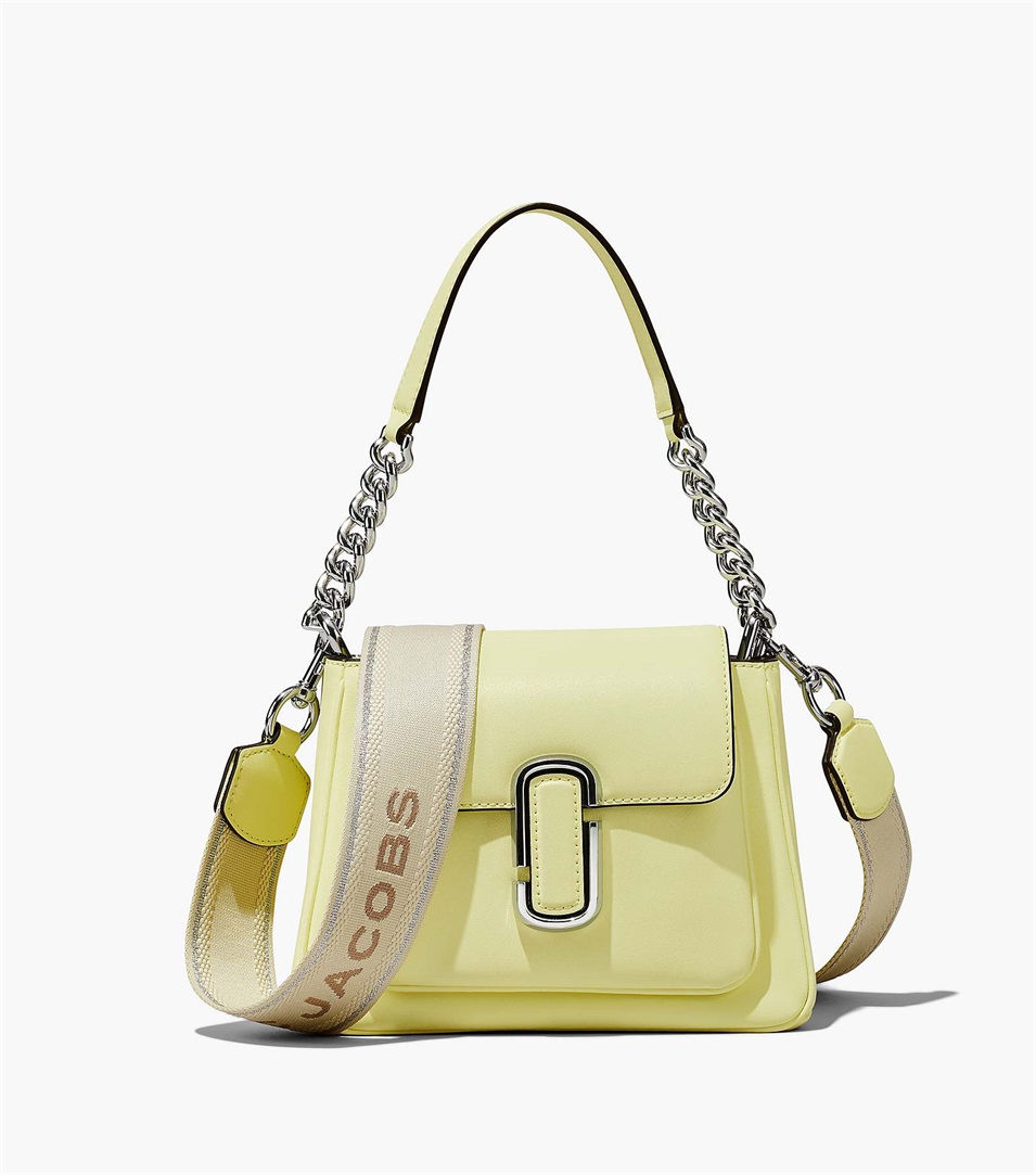 Bolso Satchel Marc Jacobs The J Marc Chain Mini Mujer Amarillo | Peru-28435