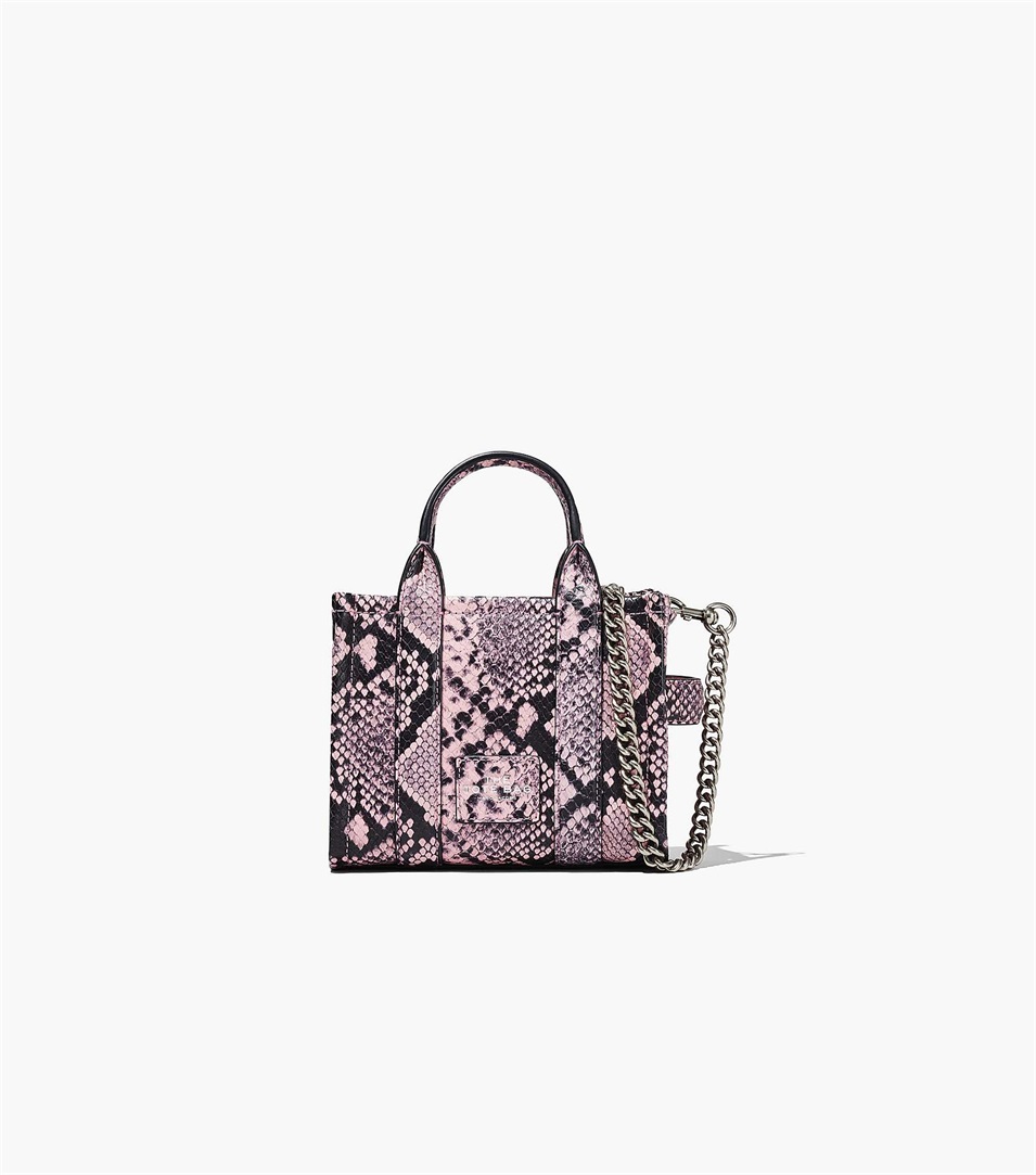 Bolso Tote Marc Jacobs The Snake-Embossed Micro Mujer Multicolor | Peru-62701