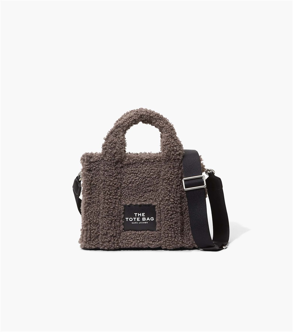 Bolso Tote Marc Jacobs The Teddy Mini Mujer Gris | Peru-97365