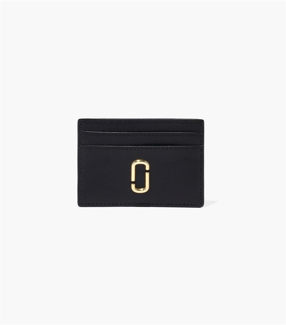 Carteras Marc Jacobs The J Marc Card Case Mujer Negras | Peru-45928