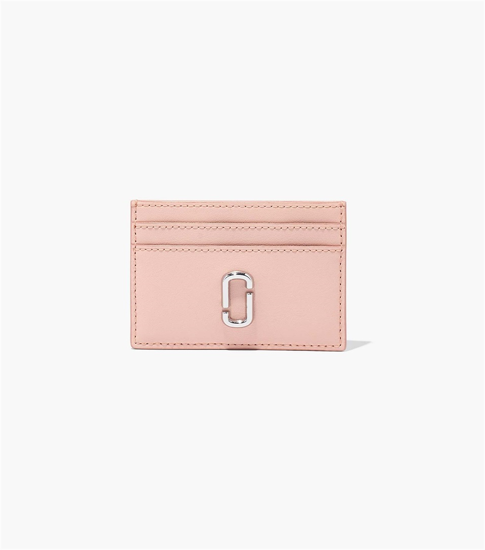 Carteras Marc Jacobs The J Marc Card Case Mujer Rosas | Peru-56024