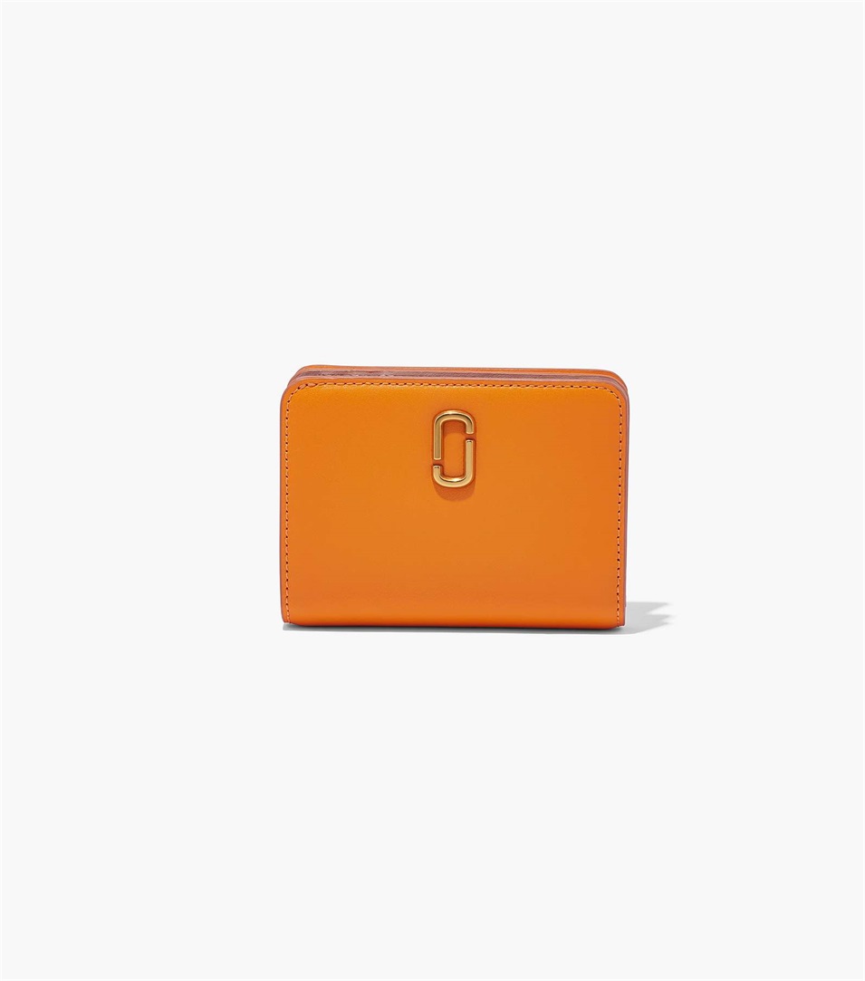 Carteras Marc Jacobs The J Marc Mini Compact Mujer Naranjas | Peru-29853