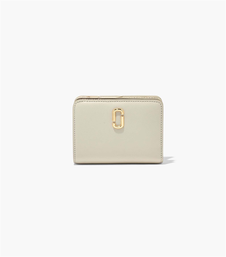 Carteras Marc Jacobs The J Marc Mini Compact Mujer Blancas | Peru-84765