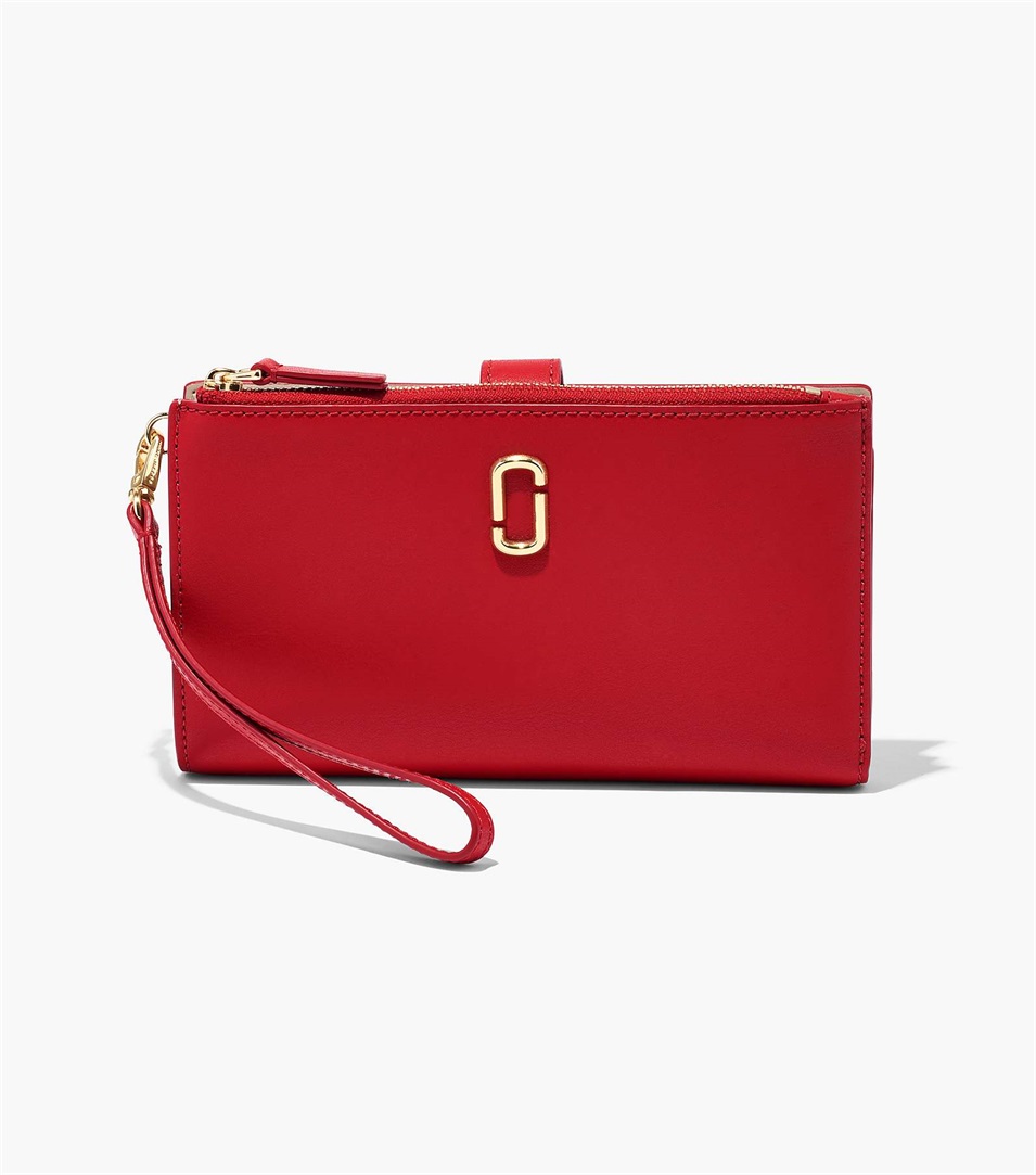 Carteras Marc Jacobs The J Marc Phone Wristlet Mujer Rojas | Peru-20569