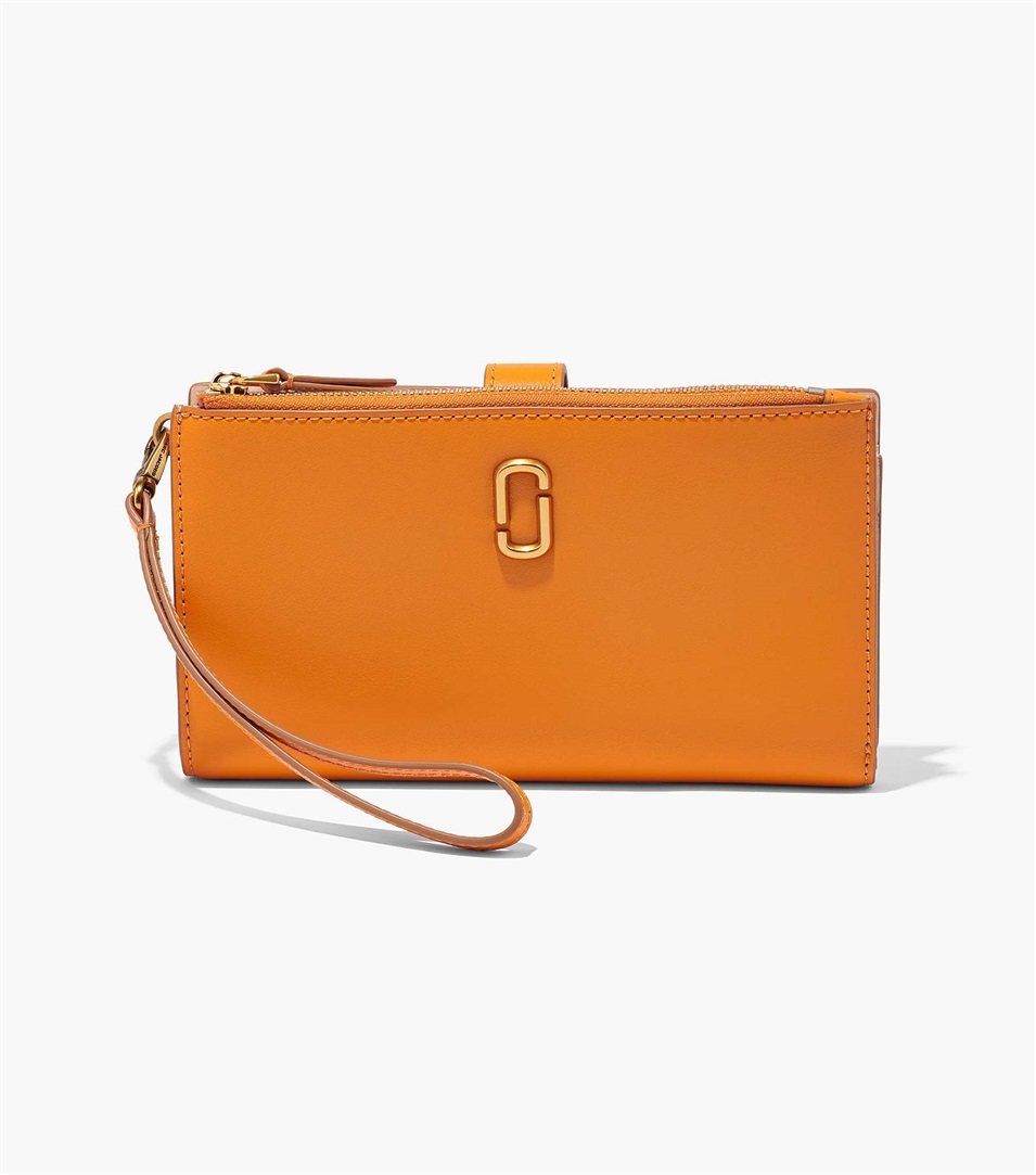 Carteras Marc Jacobs The J Marc Phone Wristlet Mujer Naranjas | Peru-21360