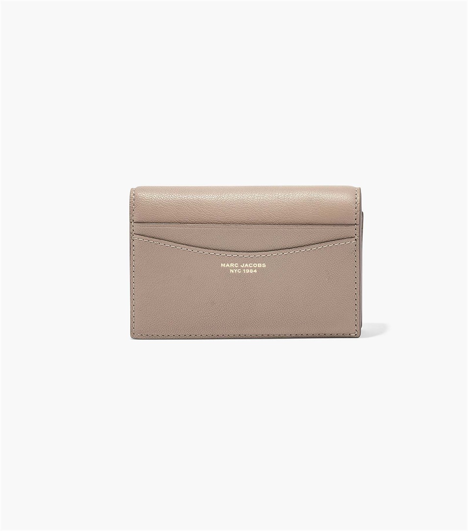 Carteras Marc Jacobs The Slim 84 Bifold Mujer Marrones | Peru-92138