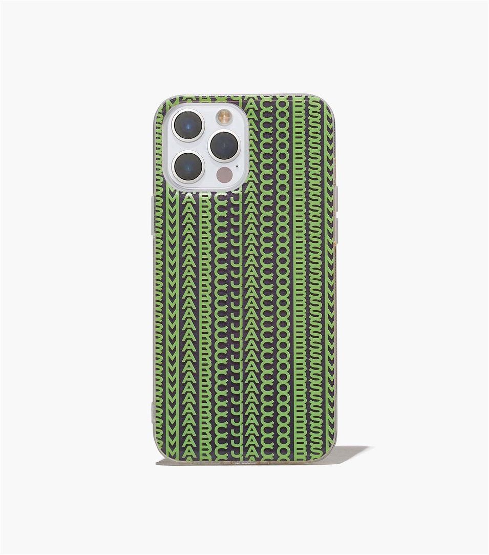 Fundas de Móvil Marc Jacobs The Monogram 14 Pro Mujer Gris Verde | Peru-80536